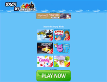 Tablet Screenshot of jogosdoangrybirds.net